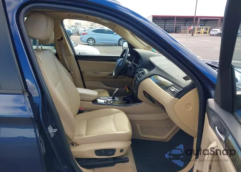 2014 BMW X3 xDrive28I из США, поврежденный, VIN 5UXWX9C55E0D11935